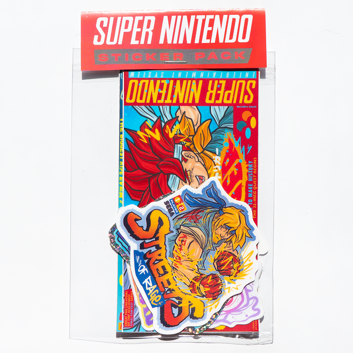 Super Nintendo Sticker Pack