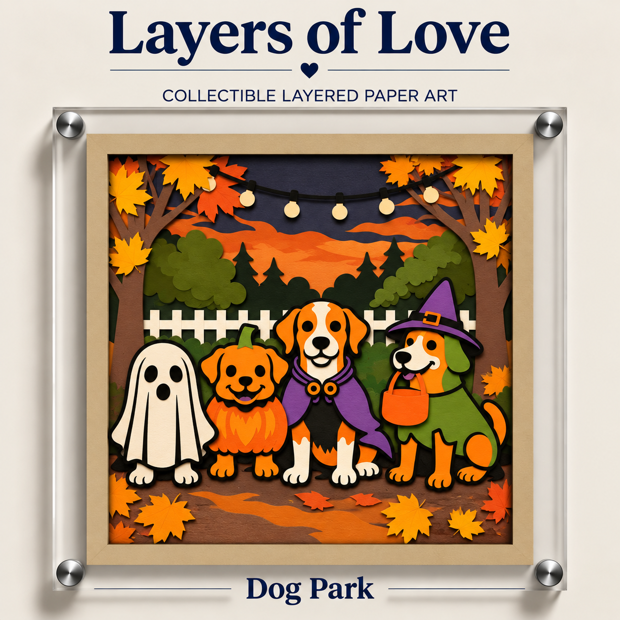Dog Park Halloween | Layers of Love