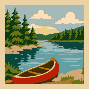 Lake Canoe | Layers of Love