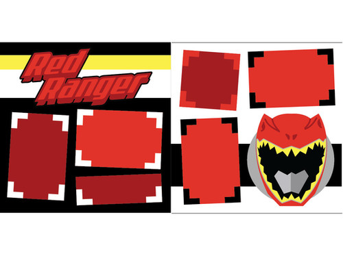 Red Ranger | Scrapbook Concierge