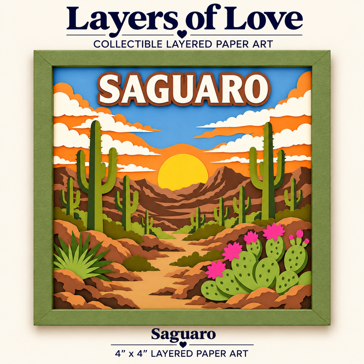 Saguaro National Park | Layers of Love