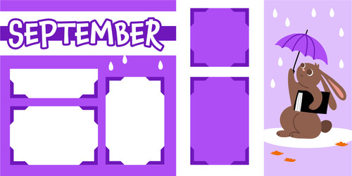 September Rabbot Rabbot Year of the Rabbit (September) | Scrapbook Concierge
