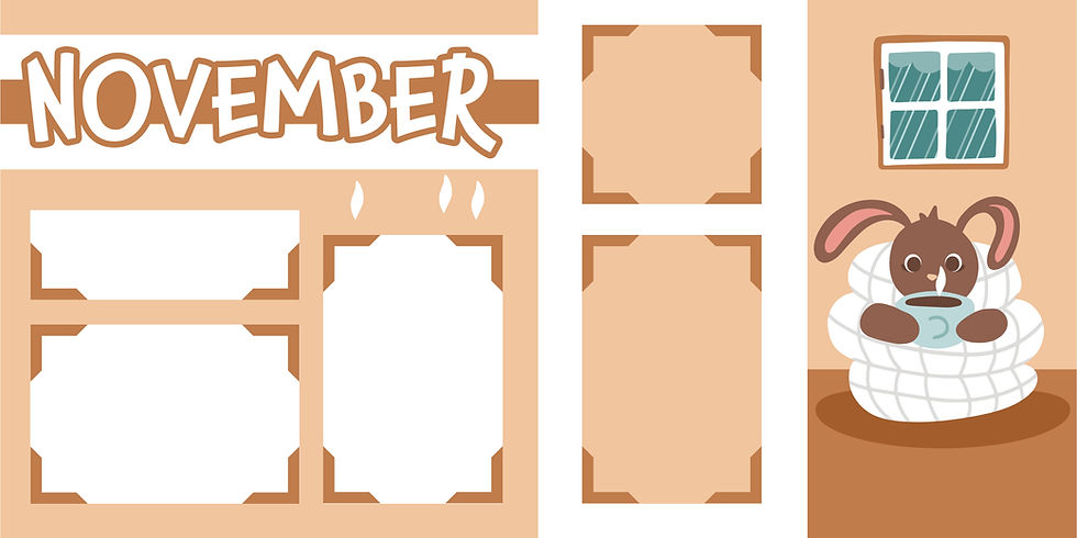 Year of the Rabbit (November) | Scrapbook Concierge