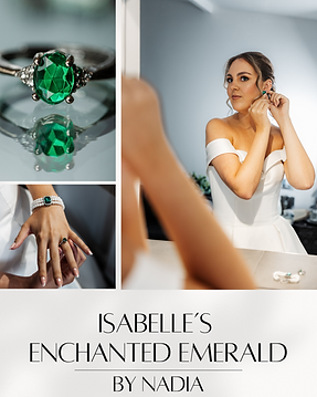 Promotional bridal graphic designed for new jewellery launch event