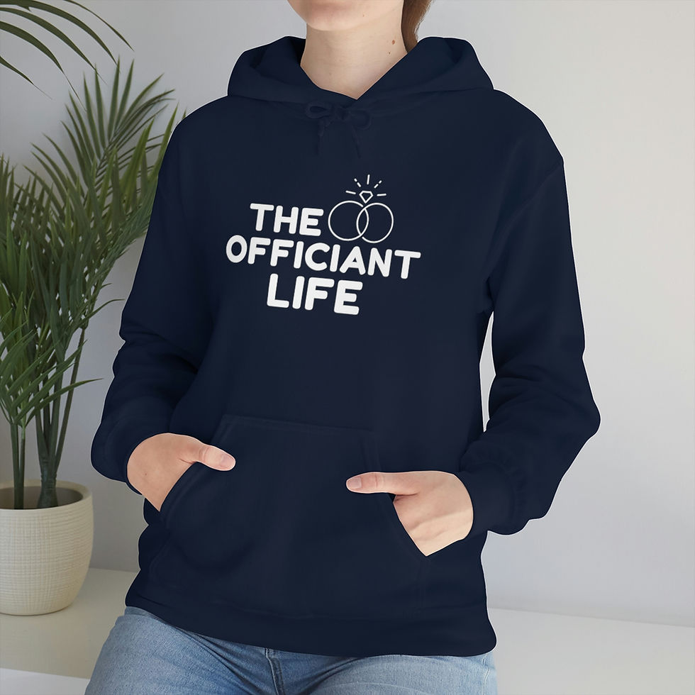 Thumbnail: "The Officiant Life" Unisex Heavy Blend™ Hooded Sweatshirt