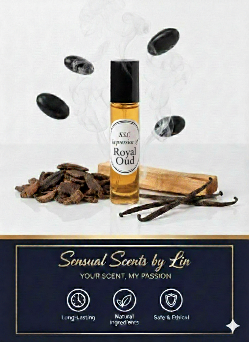 Sensual Scents by Lin body oil | Our version of Royal Oud