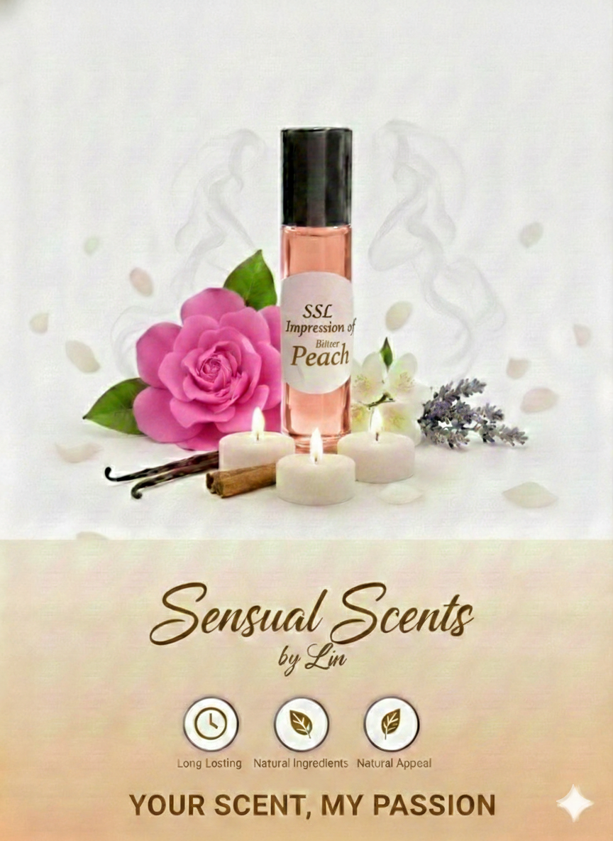 Sensual Scents by Lin body oil | Our Version of Bitter Peach