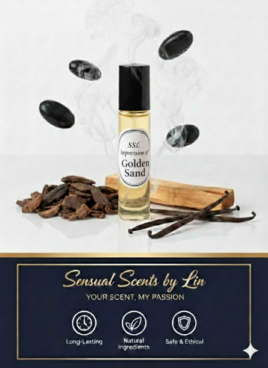 Sensual Scents by Lin body oil | Our version of Golden Sand