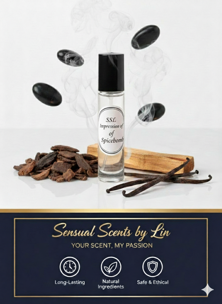 Sensual Scents by Lin body oil | Our version of Spicebomb