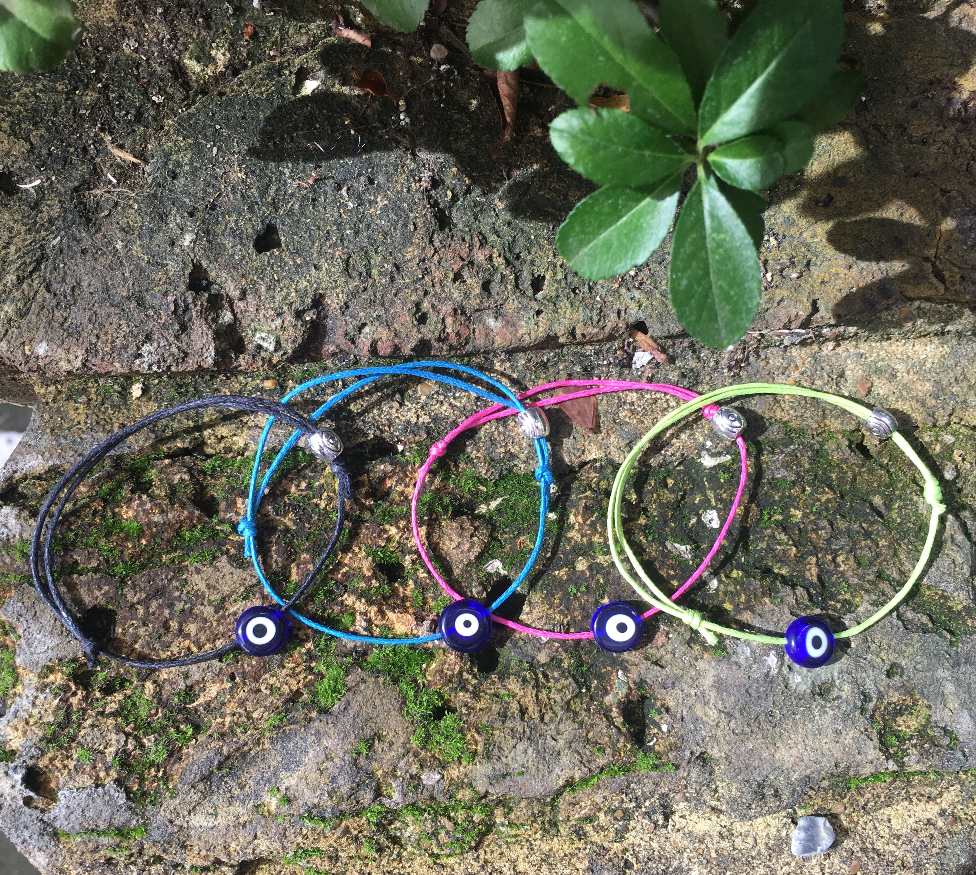 Evil Eye String Bracelet