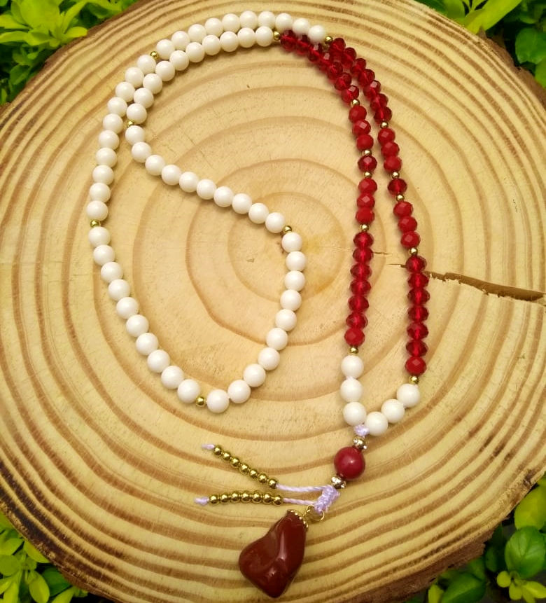 Japamala Jaspe Vermelho