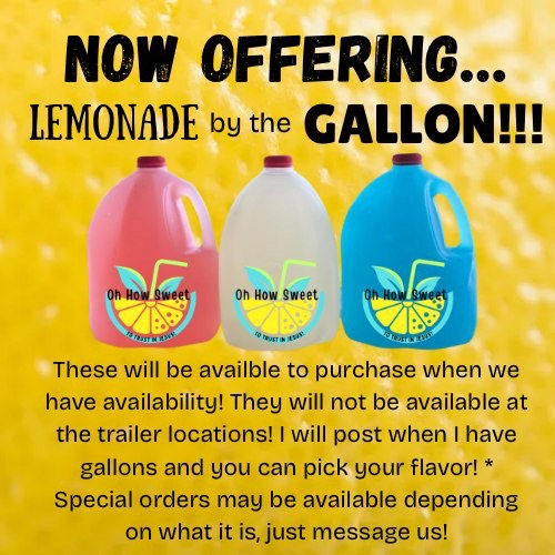 Gallon Lemonade
