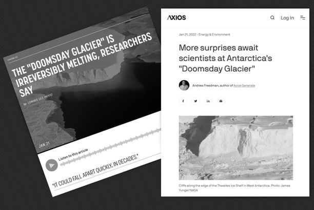 "DOOMSDAY GLACIER"