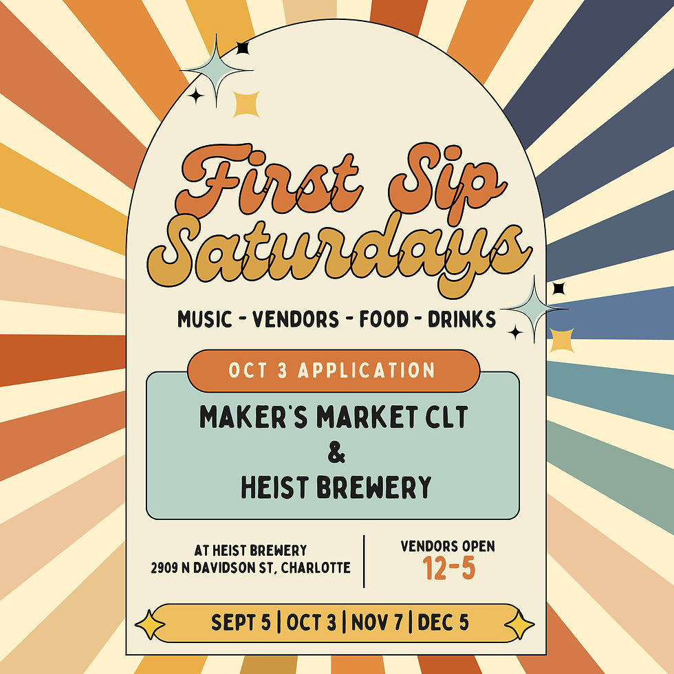 First Sip Saturdays - Heist Brewery