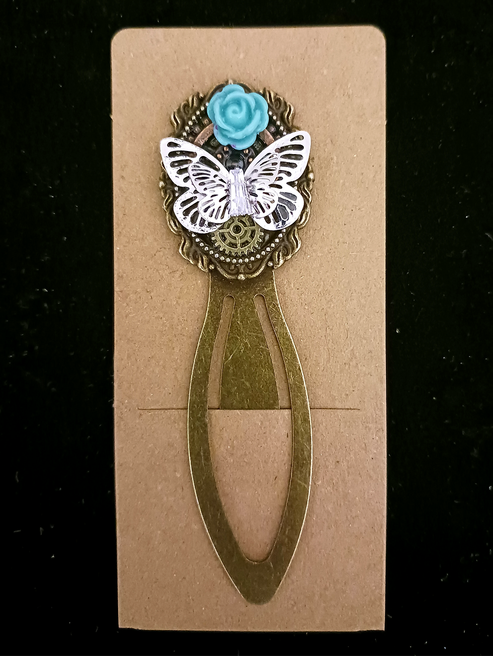 marque-page steampunk papillon