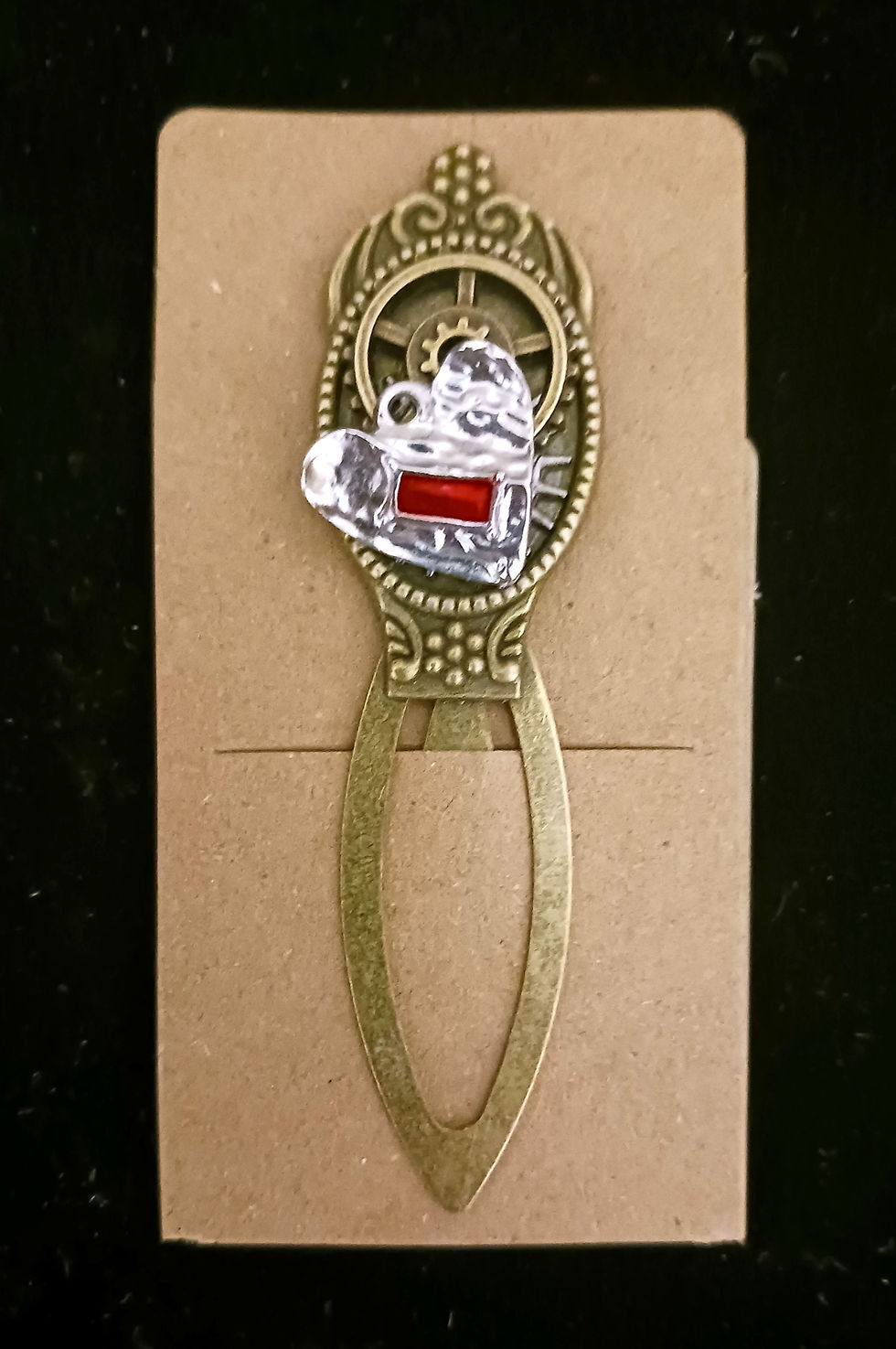 marque-page steampunk coeur
