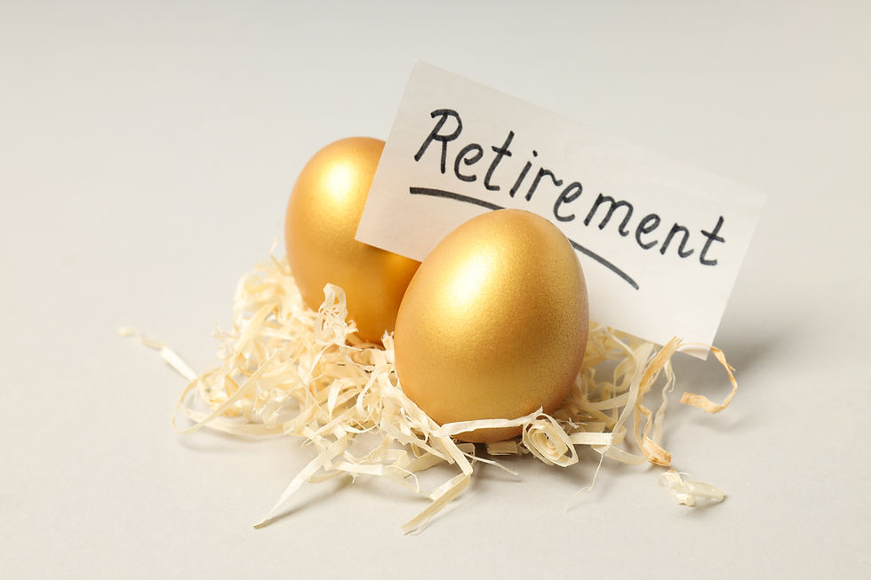 golden eggs pension savings investments retirement