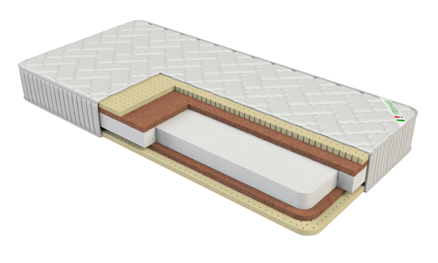 ОРТОПЕДИЧЕСКИЙ БЕЗПРУЖИННЫЙ МАТРАС ЛЕДИ АННА ОТ МАТЕРМОЛЛ