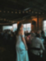 Bride at reception by Analea Wedding Co.