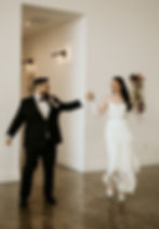 Newlyweds dancing by Analea Wedding Co.
