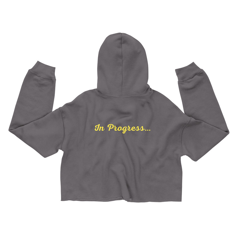 Thumbnail: Becoming Her…Crop Hoodie