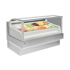 vetrina refrigerata milia gelateria e pasticceria