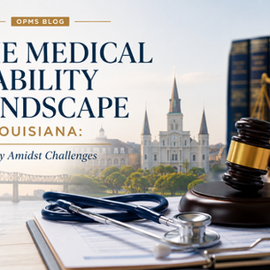 The Medical Liability Landscape in Louisiana: Stability Amidst Challenges