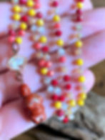 Thumbnail: Jasper Goddess Crystal Necklace