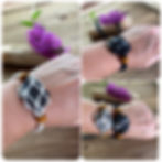Thumbnail: Elite Noble Shungite Macrame Necklace Bracelet