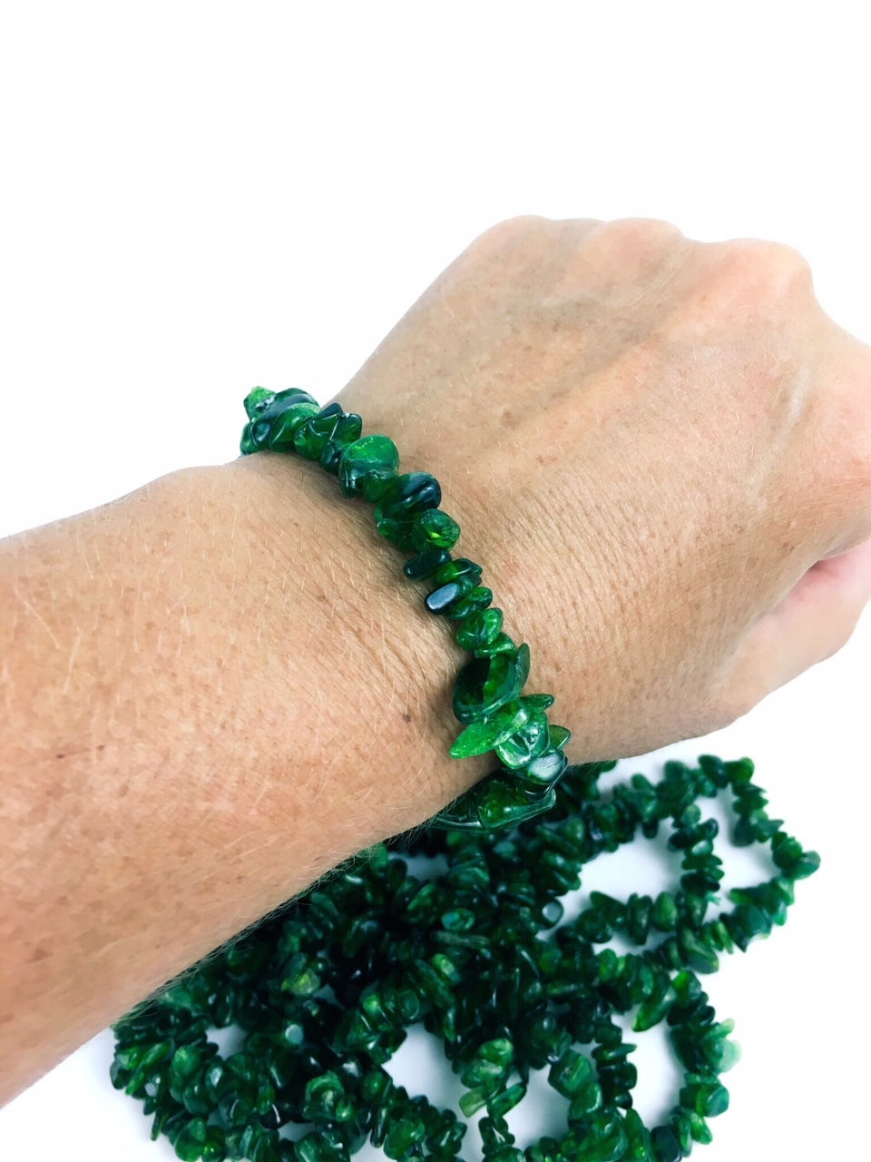 Thumbnail: Genuine Diopside Healing Bracelet