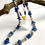 Thumbnail: Blue Kyanite + Selenite +Pearl Necklace