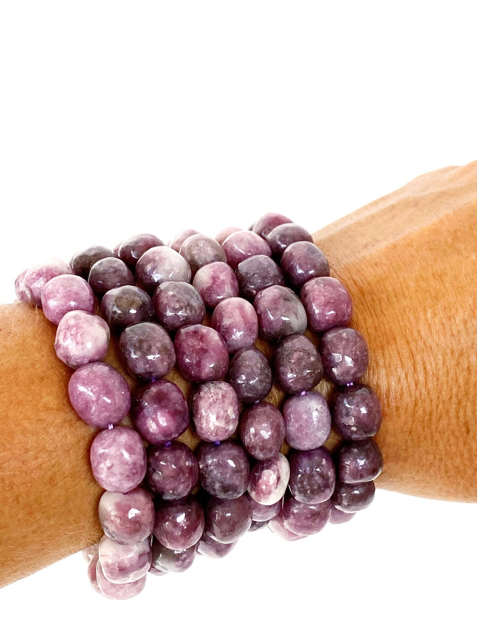 Thumbnail: Lepidolite Stone Bracelets
