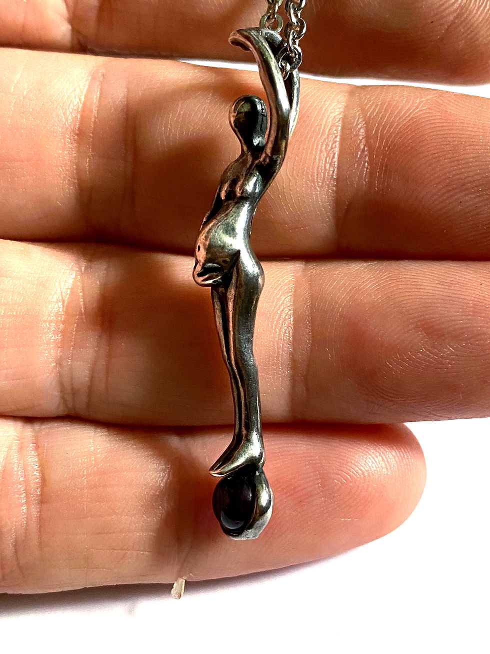 Thumbnail: Amethyst Mom To Be Pendant 925 Sterling Silver