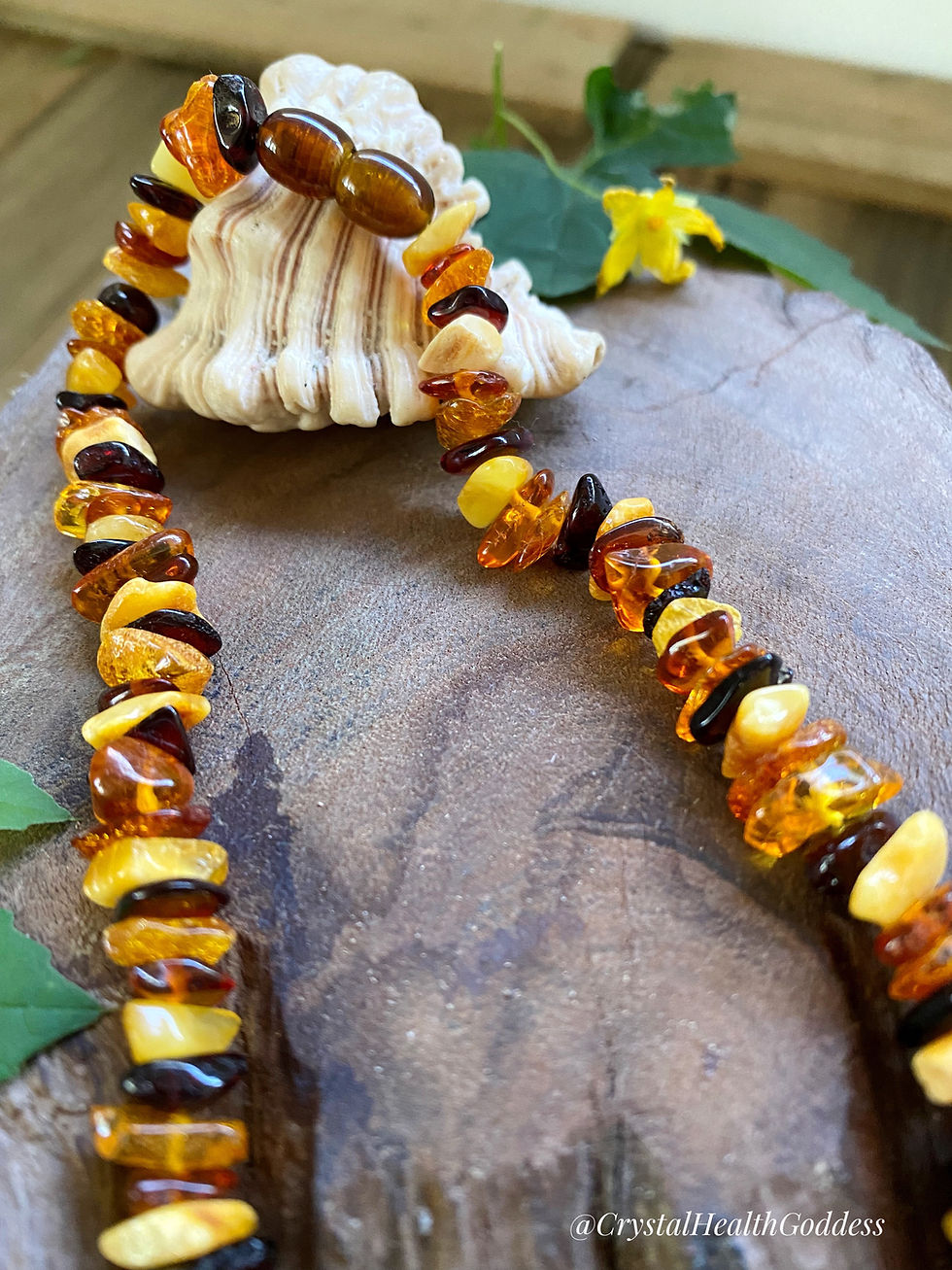 Thumbnail: Baltic Amber Multicolor Necklace