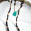 Thumbnail: Shungite Necklace With Turquoise+ Copper