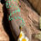 Thumbnail: Austrian Green Crystal Resin Flower Minimalist Necklace