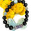 Thumbnail: Shungite Aquamarine Fluorite Bracelet