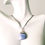 Thumbnail: Blue Lace Agate Pendant Peaceful Calming Energy