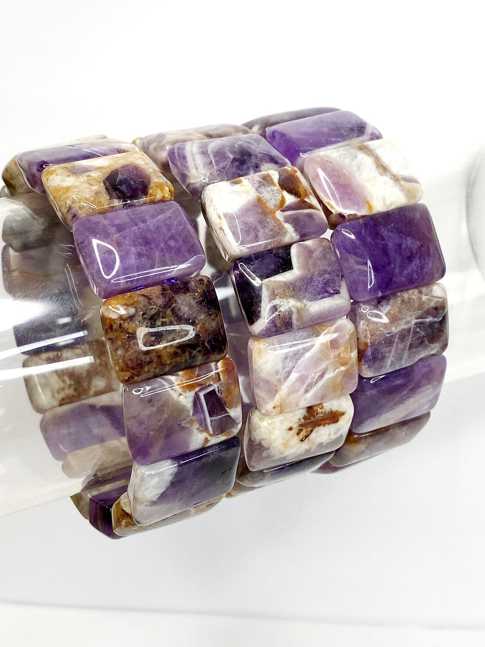 Thumbnail: Amethyst Chevron Bracelet