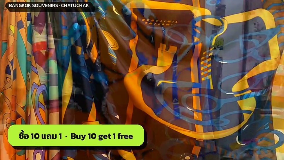 ขายส่งผ้าพันคอ จตุจักร ขั้นต่ำ 30 ผืน คละลายได้ – วิธีสั่งง่ายๆ ทาง LINE