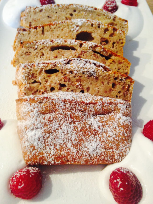 Bananencake met pecannoten