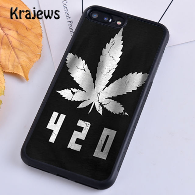 Thumbnail: Weed Leaf Pot Kush 420 Phone Case Cover For iPhone 16 15 14 plus XS XR 11 12 min