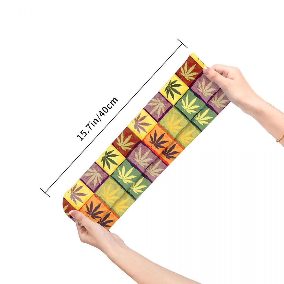 Thumbnail: Hemp Leaf Bricko Socks