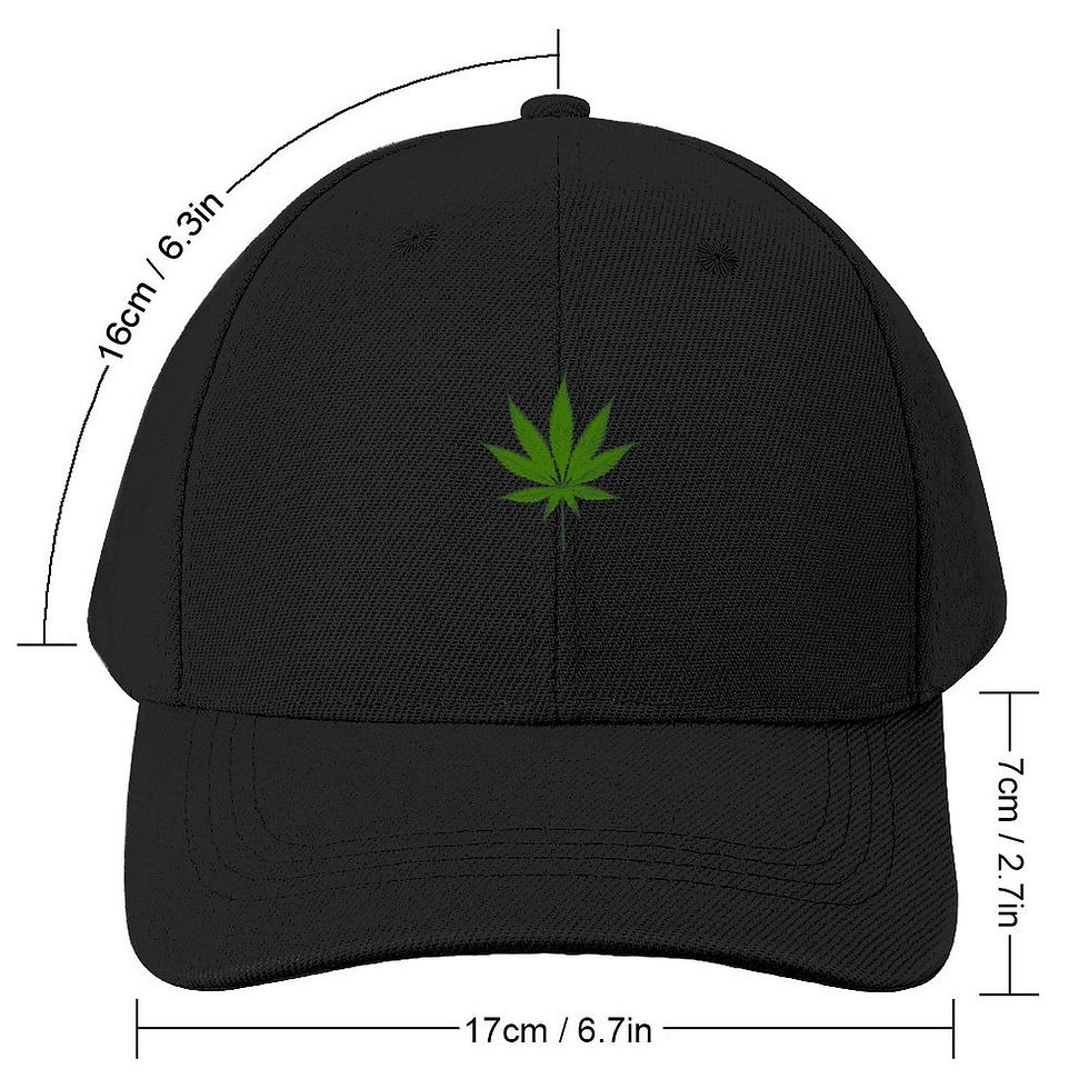 Thumbnail: Weed Leaf, Brandedl Cap