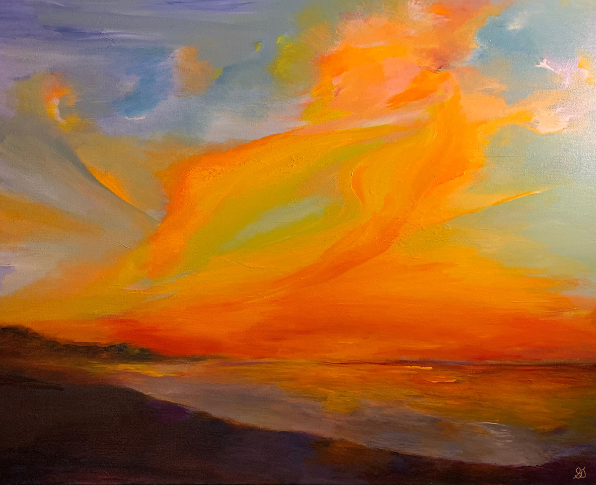 "Lion In the Sky" by Greer Jonas