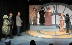 Mrs. MacNeil, Mr. Lee, Mr. Roeder, Dr. Von Sochocky, Marie Curie, Society Woman, Reporter, Sob Siste