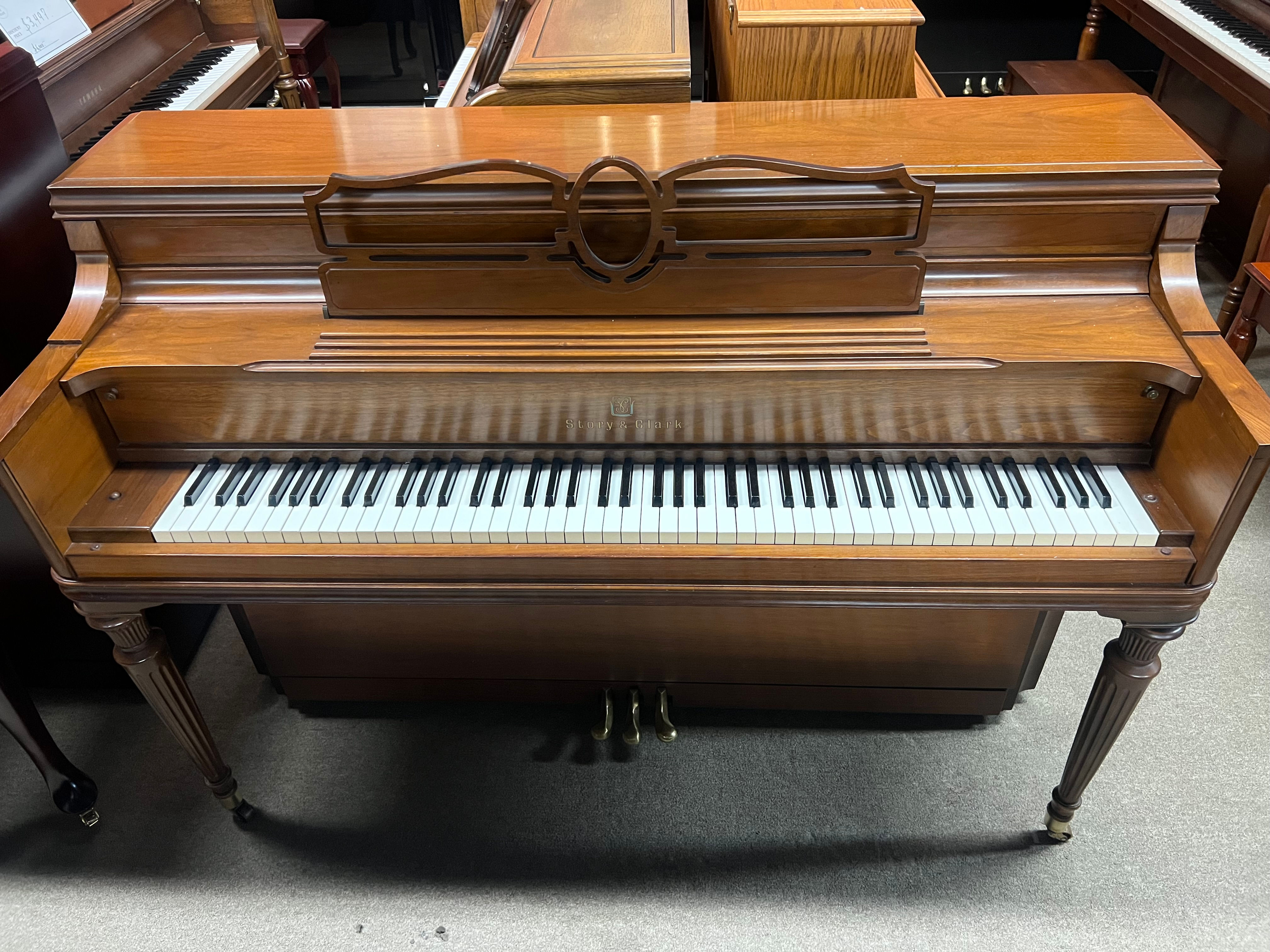 Story & Clark Mahogany Console 42"