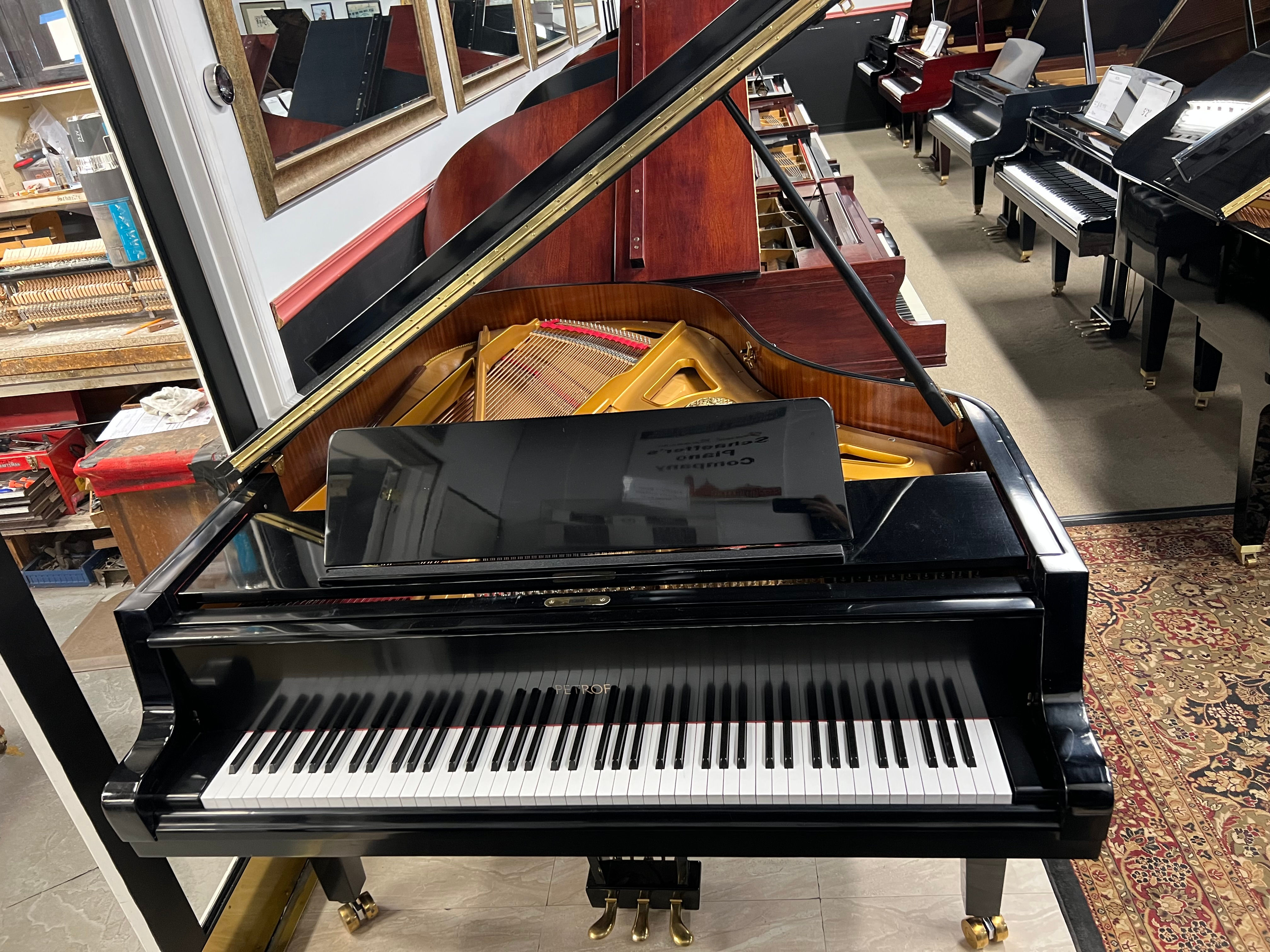 Petroff Model III Grand 6'4" Ebony Polish