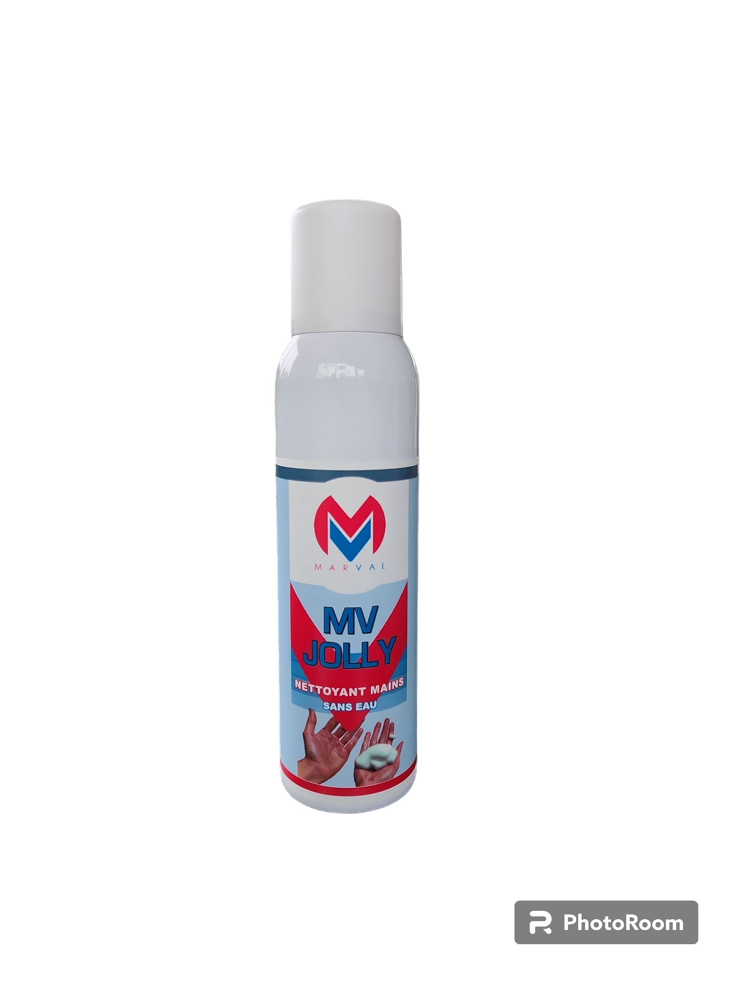 MV JOLLY AE - Mousse nettoyante mains sans eau