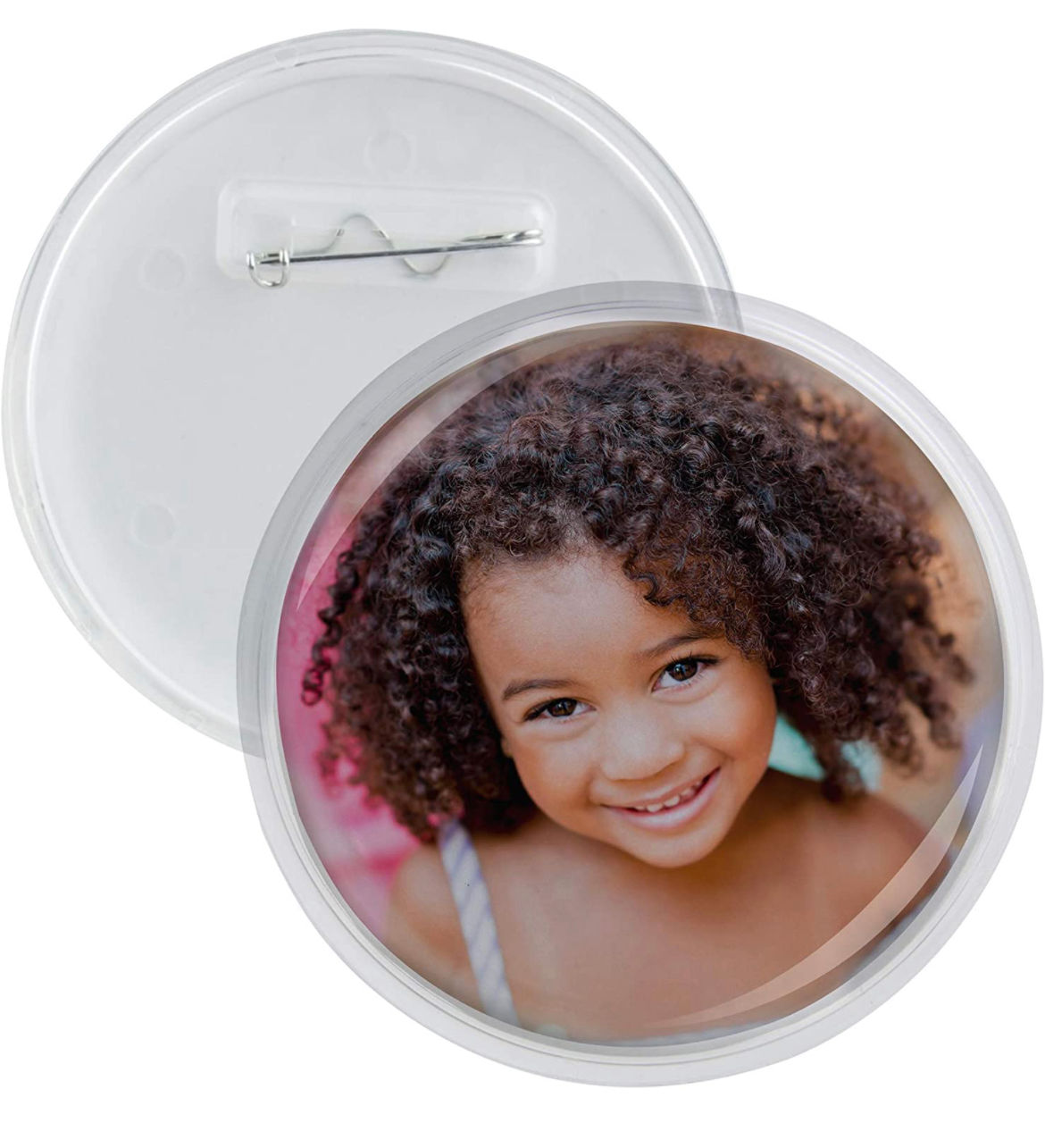 3” Snap Back Button